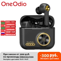 oneodio f2 tws bluetooth earphones wireless earbuds smart touch hifi stereo bass with microphone handsfree headphones bt5 0