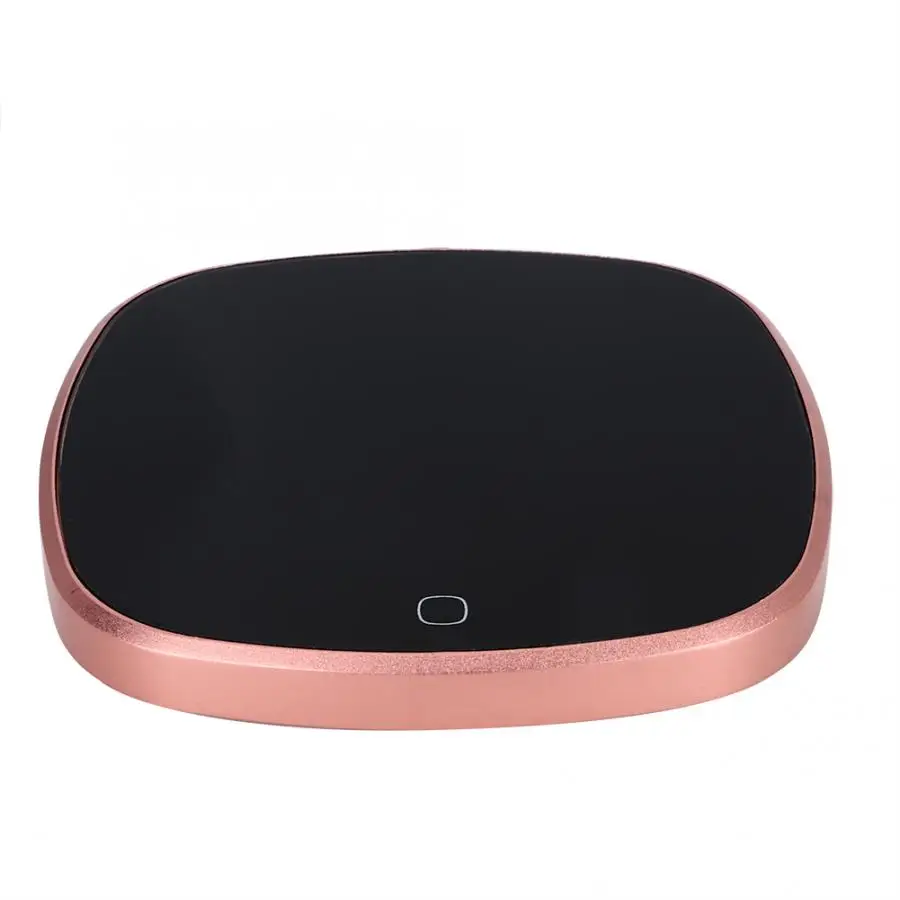 Бытовой водонепроницаемый коврик для чашек с сенсорным подогревом теплый