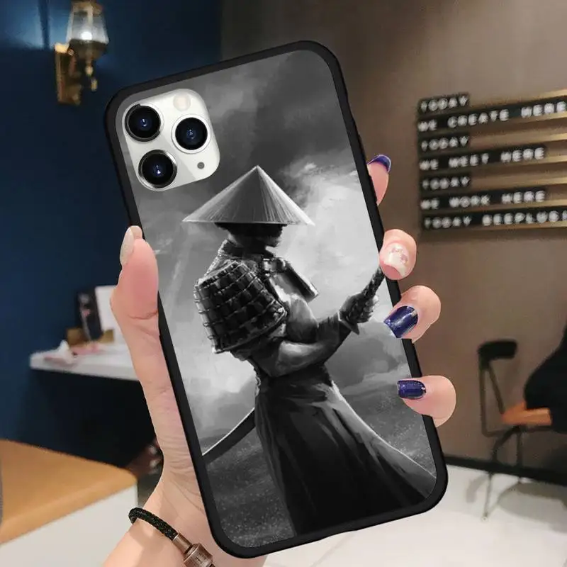 

Japan The Samurai Ninja Phone Case for iPhone 11 12 mini pro XS MAX 8 7 6 6S Plus X 5S SE 2020 XR