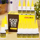 20 шт фужеров из 502 супер клей сенсорный цианакрилатный клей Прочная резиновая ткань из пластичной бумаги быстросохнущая набор инструментов деревянная принадлежность УФ