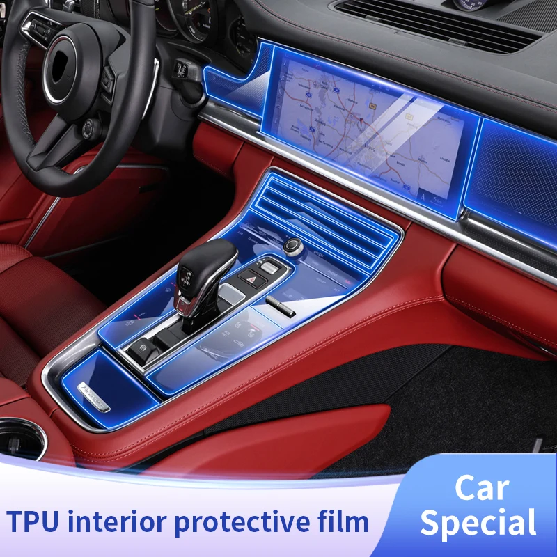 

TPU Protective Film Interior For Porsche Cayenne Palamela Macan 718 Anti-Wear And Anti- Scratch-Resistant Special