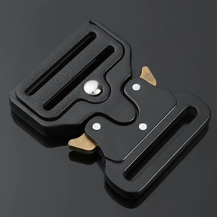 

New Optional 38/45mm Quick Side Release Metal Strap Buckle Black Replacement For Bags Luggage Webbing Sewing