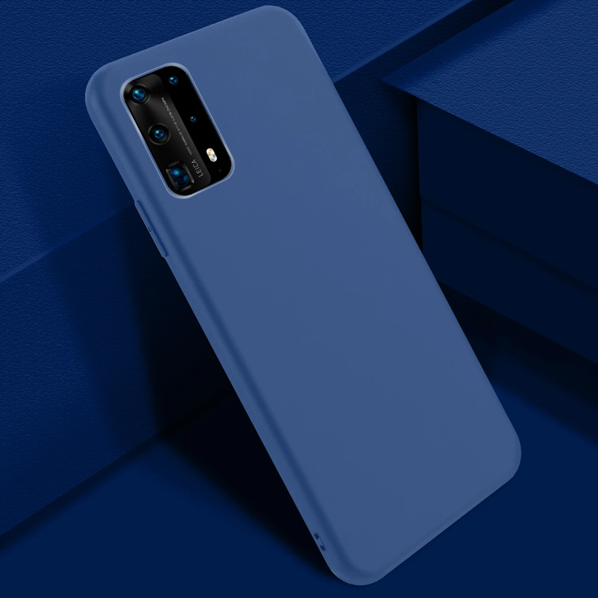 Чехол для телефона Huawei P40 Pro тонкий матовый мягкий чехол из силикона и ТПУ со