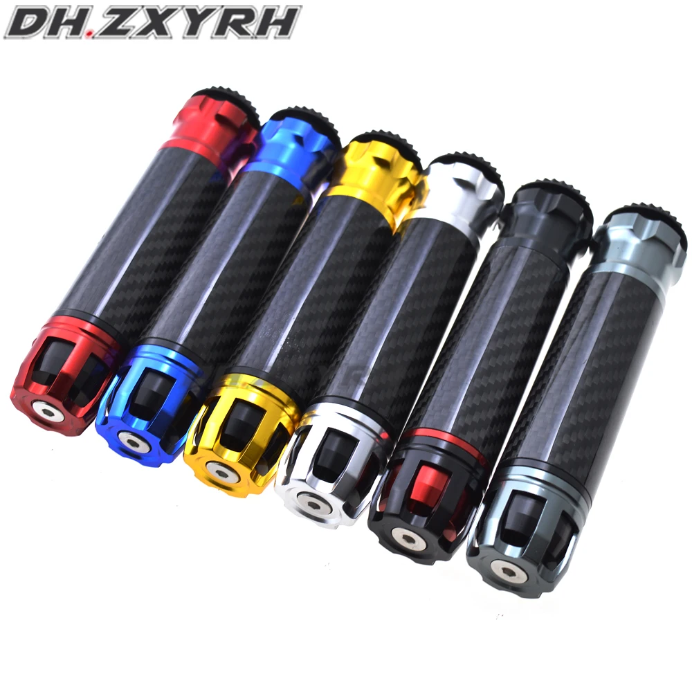 Руль мотоциклетный из углеродного волокна 7/8 дюйма 22 мм для Yamaha Suzuki Kawasaki Honda Benelli