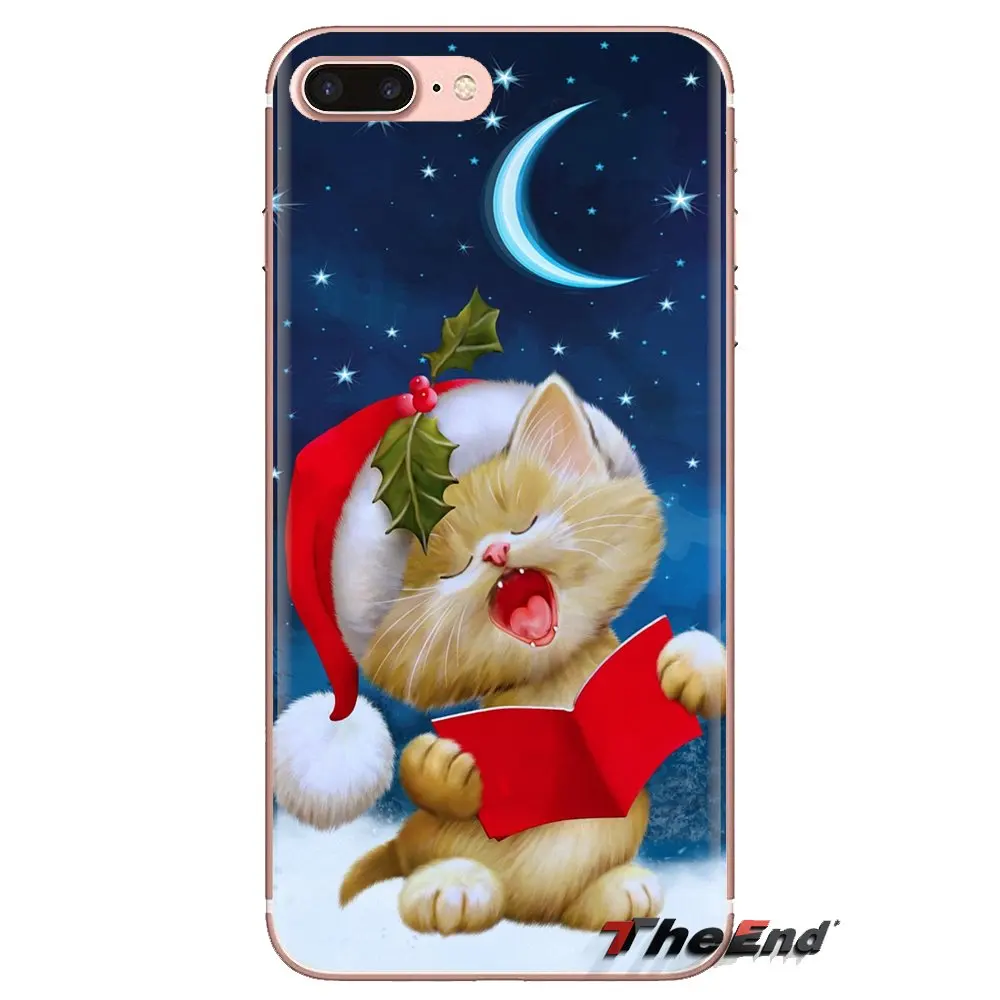 Рождество Санта Клаус Снеговик прозрачный чехол из материала tpu для спортивной