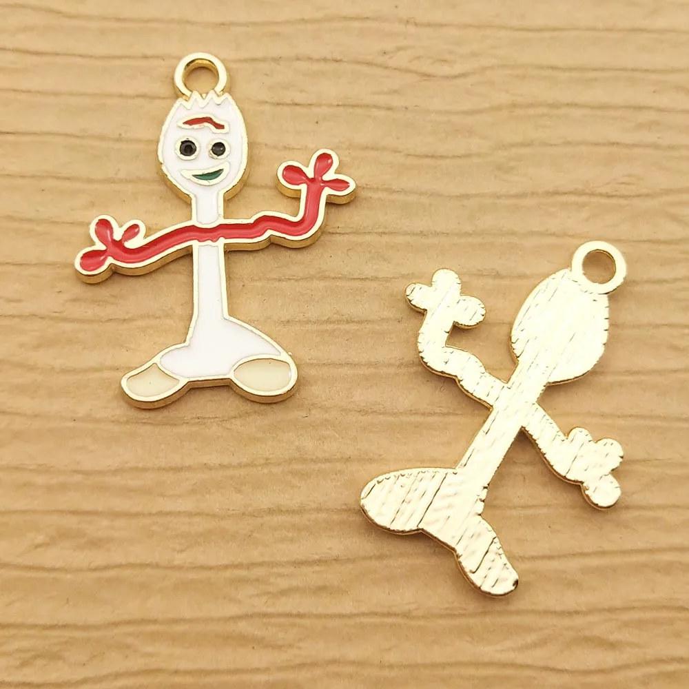 10 шт. эмалированный мультяшный Шарм для изготовления ювелирных изделий из