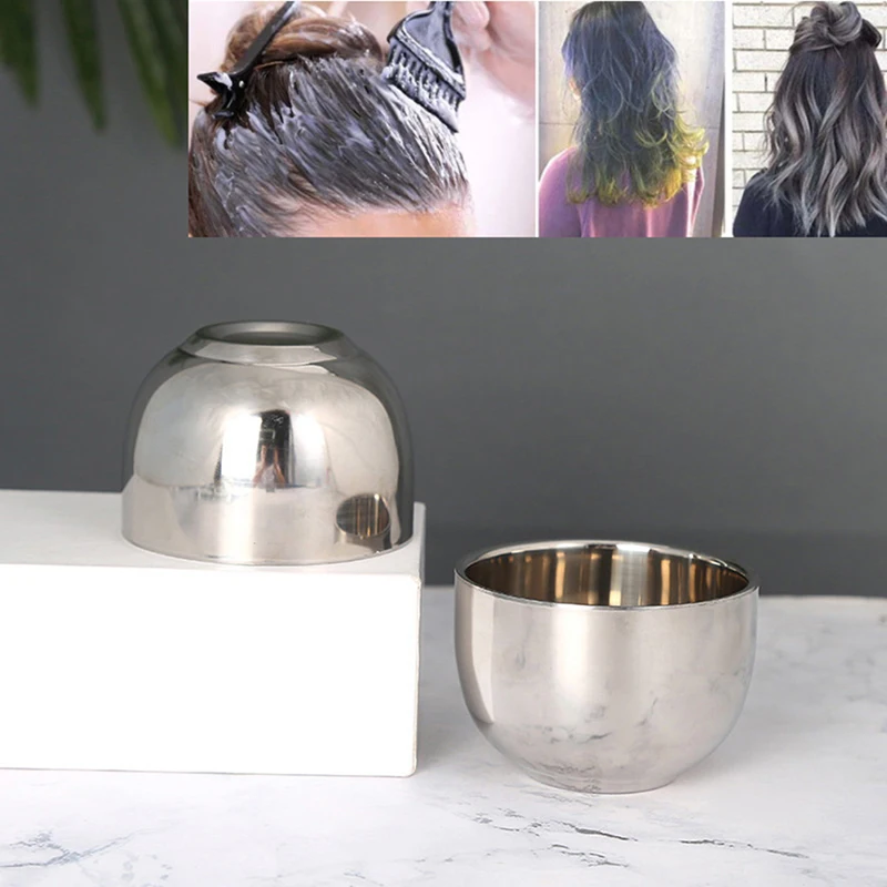

stainless steel Hairdressing Bowl Salon Hair Color Dye Bowl Coloring Mixing Bowl