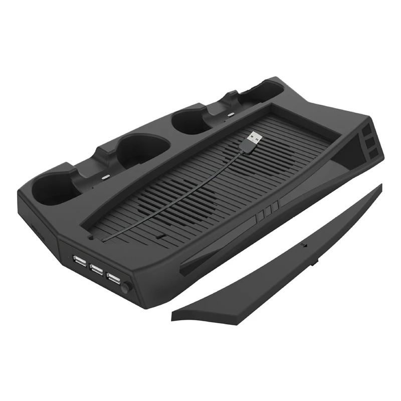 

for PS5 Charging Stand with Cooling Fan Dual Controller Charger Console Charging Station Cooler for PS5 DE / Ultra HD