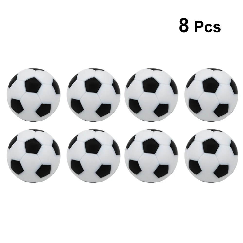 

8pcs 32mm Table Soccer Foosballs Game Replacement Official Tabletop Game Football Balls