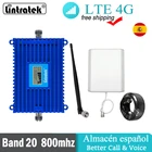 Lintratek Band 20 4G 800MHz усилитель сигнала AGC LTE голосовые данные интернет повторитель сигнала мобильного телефона ALC сотовый телефон усилитель
