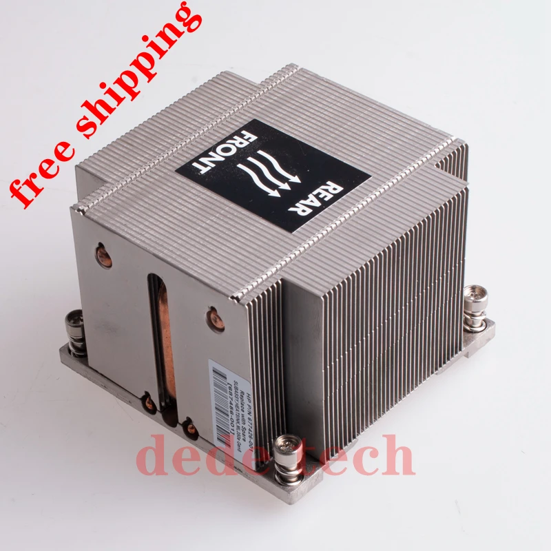 Новый теплоотвод 677426 001 687456 для HP ML350e Gen8 с термопастой|Кулеры и системы охлаждения