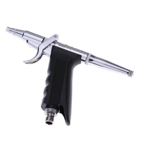airbrush spray gun double action paint sprayer with hose 3 tips 2 cups for art painting tattoo manicure spray model nail