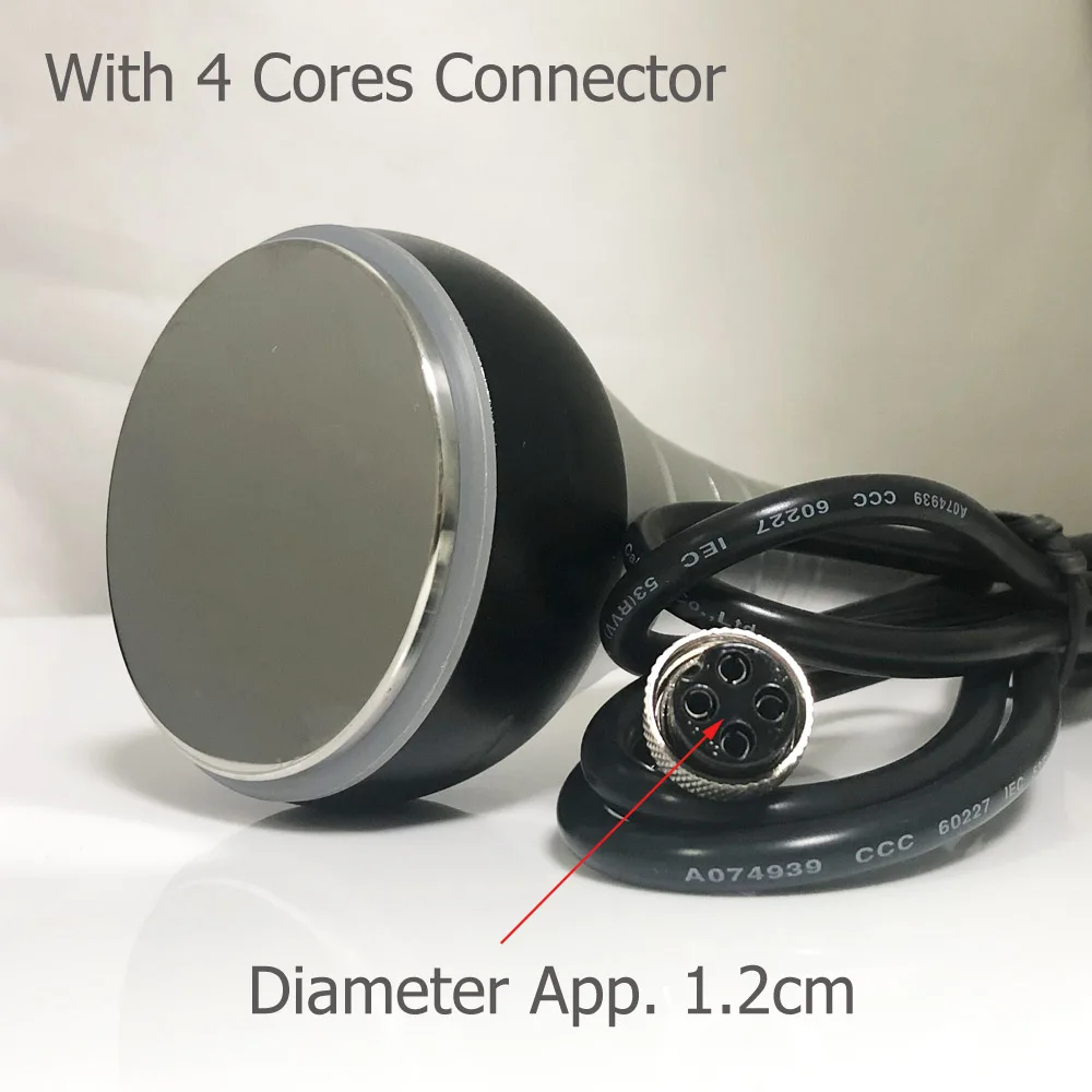 4 cores 1.2cm 40K Ультра звуковая кавитационная палочка для тела ультразвук для похудения кавитационная машина супер звуковой массаж тела потеря веса аксессуары - Цвет: 4 cores 1.2cm