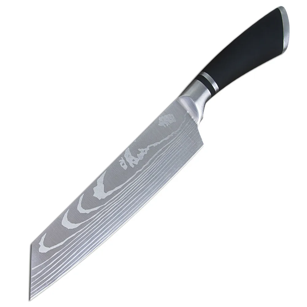 

Japanese Kitchen Knife Damascus Patern Chef Knife Cleaver Sashimi Salmon Knives Slicing Chopping Vegetables Cutter Cooking Tools