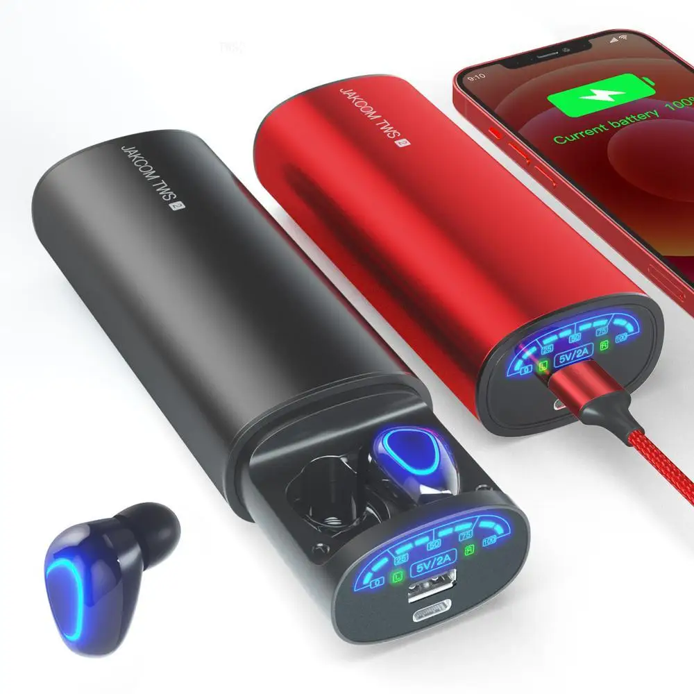 Портативное зарядное устройство для наушников JAKCOM TWS2 True Wireless красивый чем