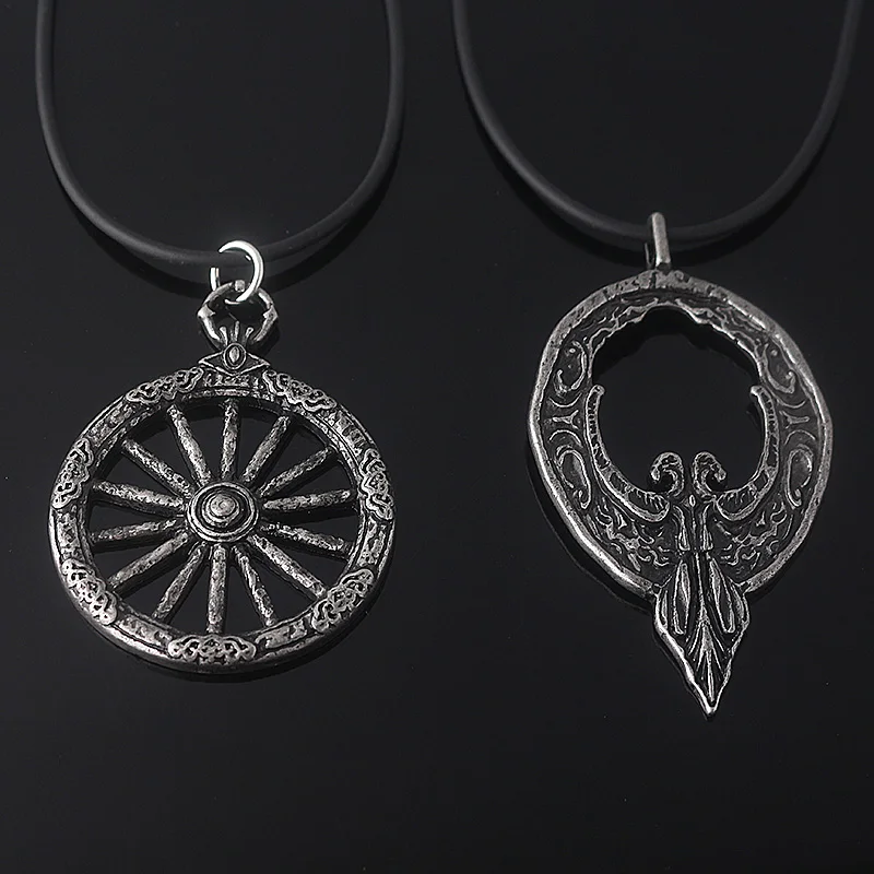 Популярные игры кровяное ожерелье ворона значок охотника женщин мужчин Мода