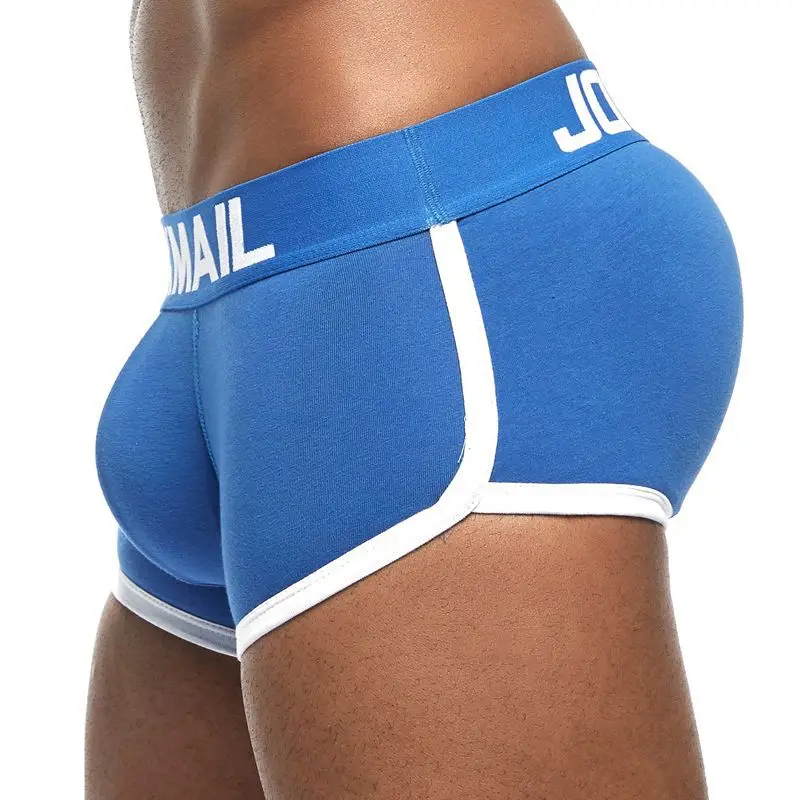 

Трусы-боксеры мужские, с пуш-ап эффектом, белые