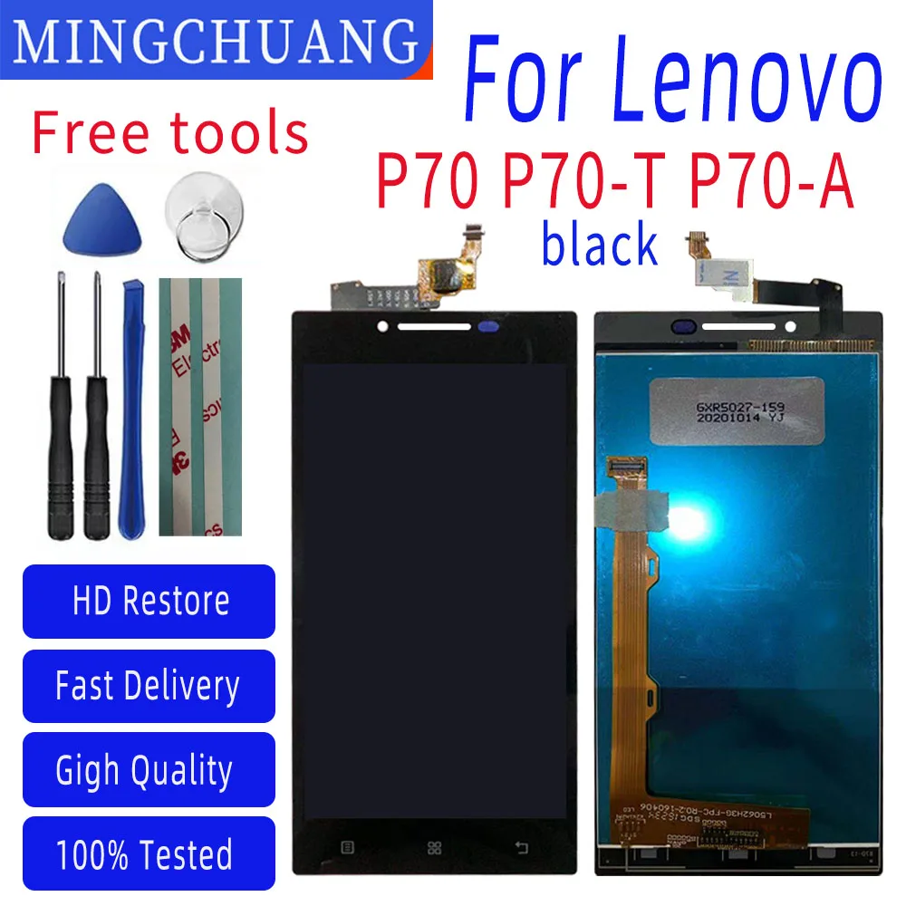 Оригинальный Новый 5 0 ″ для Lenovo мобильный телефон P70 P70-T P70-a P70T P70a ЖК-экран