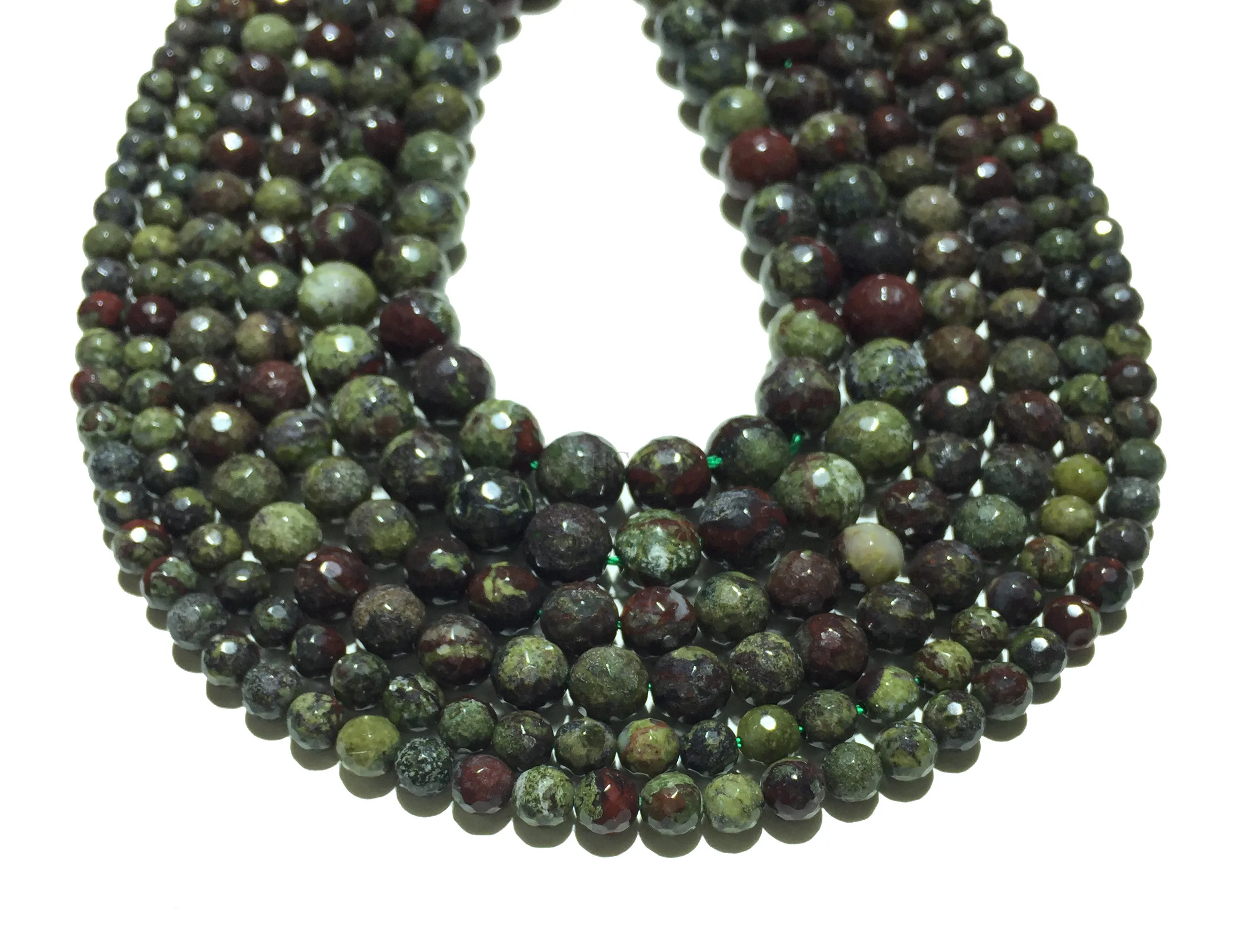

Natural Stone Dragon Blood Jasper Faceted Round Loose Beads Healing Energy Jewelry Making Bracelet Necklace Design 4 6 8 10 12mm