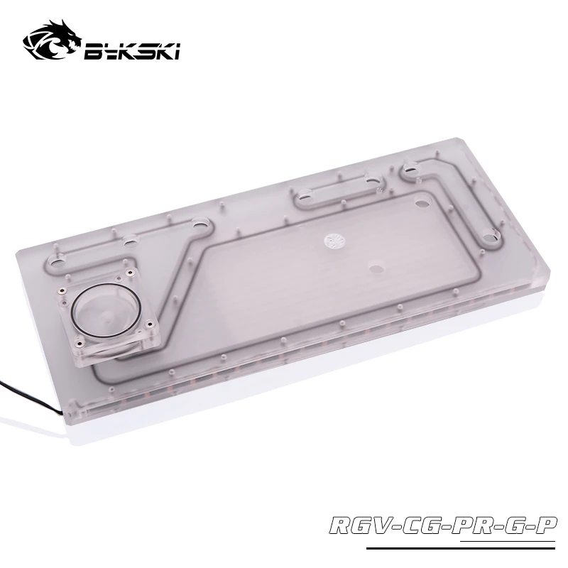 BYKSKI акриловый бак для COUGAR Panzer-G чехол для компьютера/3PIN 5V D-RGB/Combo DDC насос холодный канал воды решение