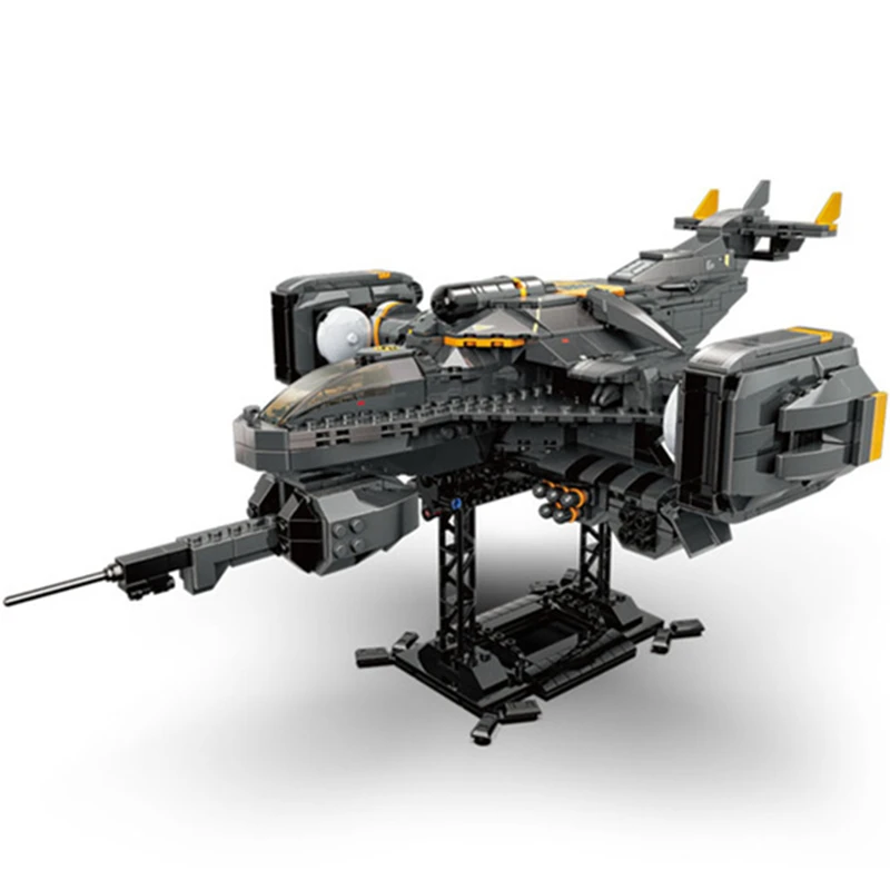 2021 MOC вертолеты боевой пистолет самолет анти армированный космический город
