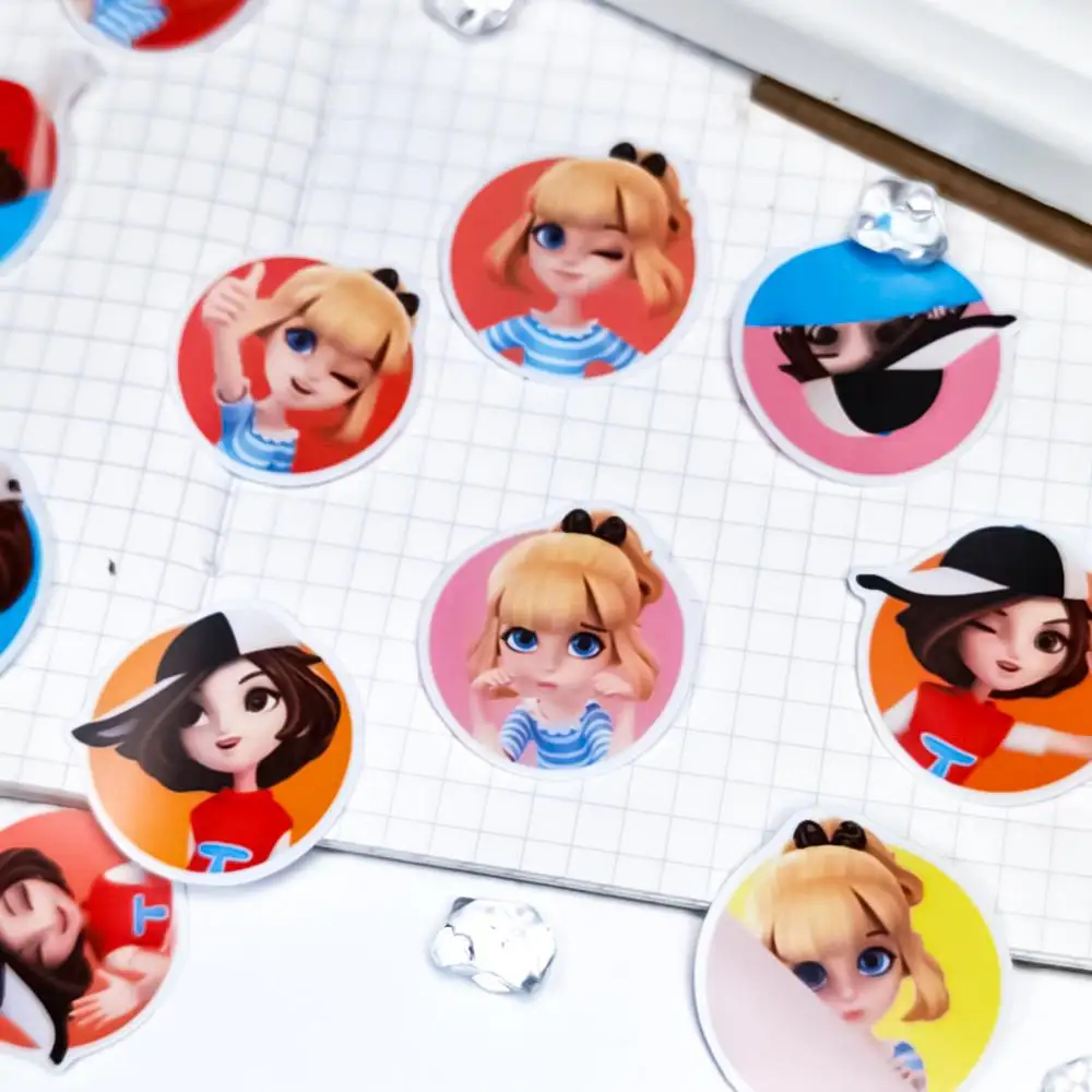 28 шт. милые японские наклейки для девочек украшения сделай сам скрапбукинг