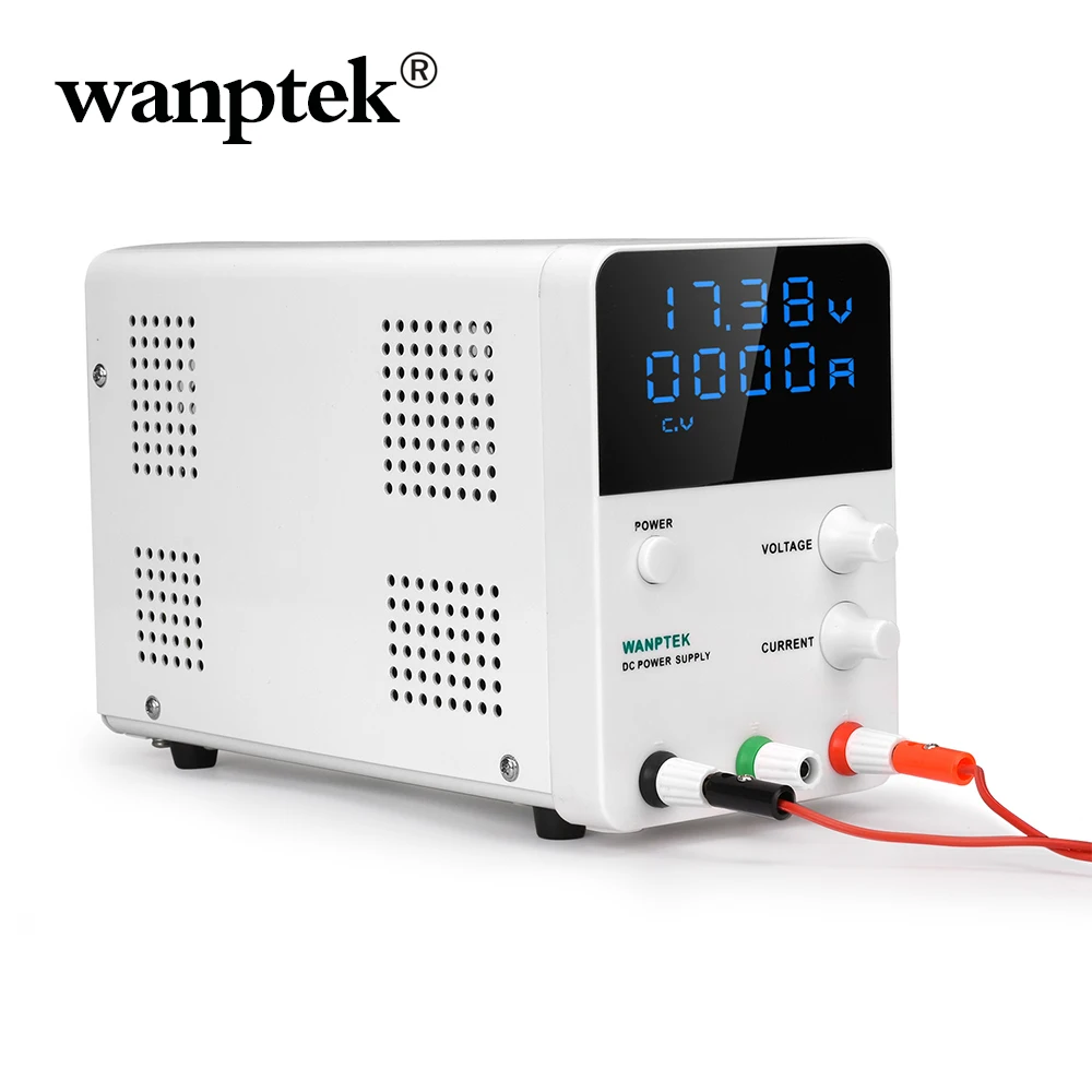 Wanptek GPS605D переключатель питания постоянного тока цифровой дисплей Регулируемый лабораторный источник питания 60 в 5A 30 в 10A мини