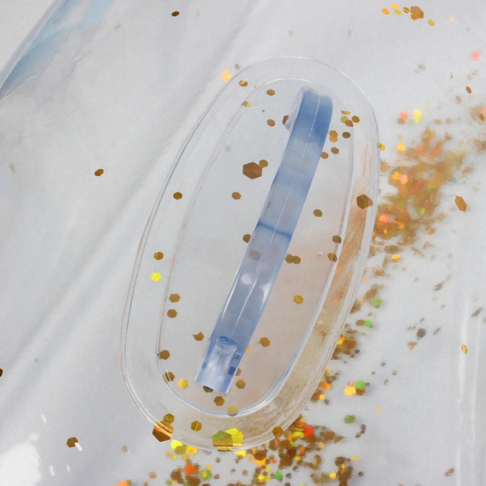 Надувная плавающая кровать с блестками для водных видов спорта надувная спинка