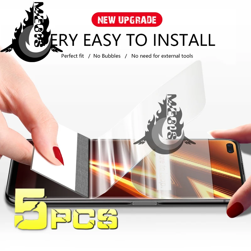 

5P Hydrogel Soft Film for OPPO Find X2 X3 Pro OPPO reno Z 2Z 2 2F ACE 3 reno 4 4se 5 3 Pro plus Screen Protector Hydrogel Film