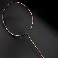 training light badminton racket carbon professional offensive badminton racket durable adult grip raquete racquet sports dk50br