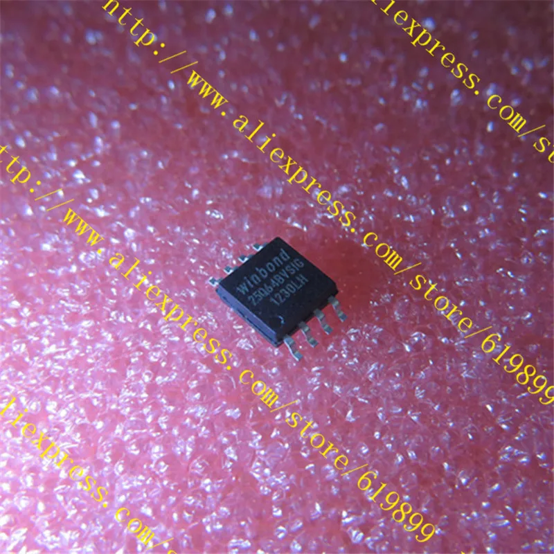 

50pcs/lot W25Q64BVSIG W25Q64 Free shipping