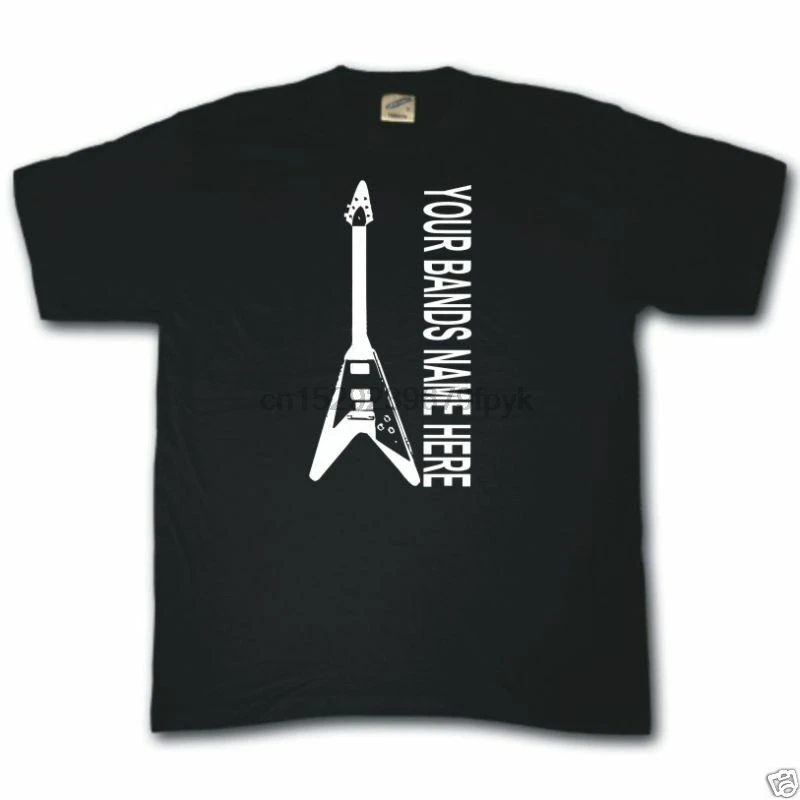 Персонализированная футболка с V образным вырезом на заказ|Мужские футболки| |