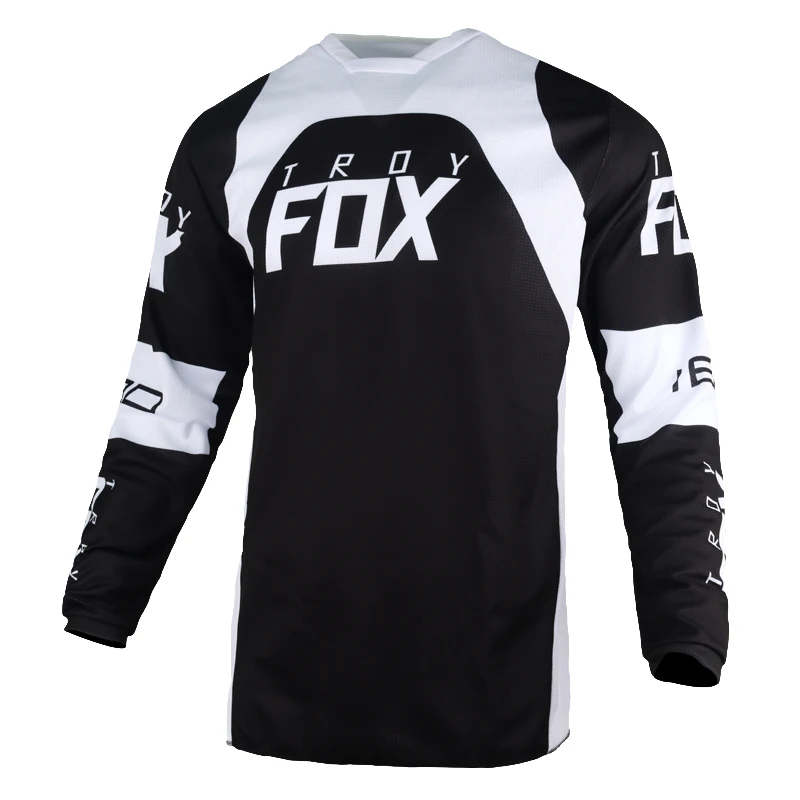 Camiseta de carreras de Motocross para hombre, Jersey de manga larga para bicicleta de montaña, MX, Motocross, Scooter, ropa de ciclismo, 180 Lux