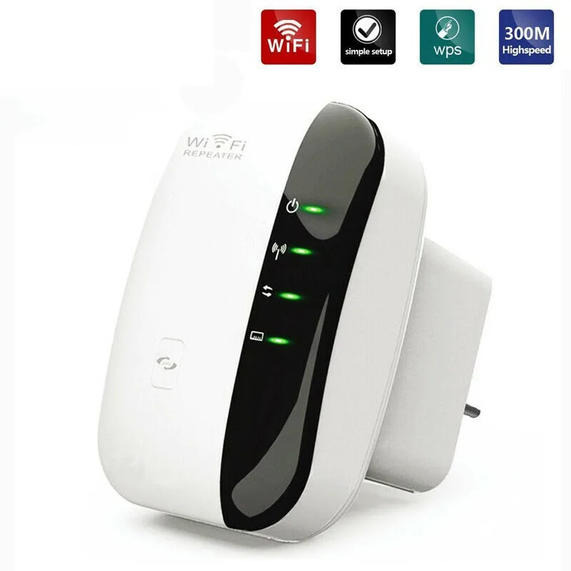 Беспроводной Wi Fi ретранслятор 300 Мбит/с расширитель диапазона усилитель сигнала