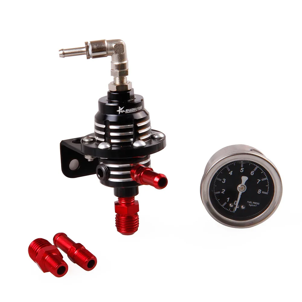 

Universal Car Modified Parts Fuel Oil Gasoline Pressure Regulator Fuel Pressure Regulating Valve Supercharger with Table