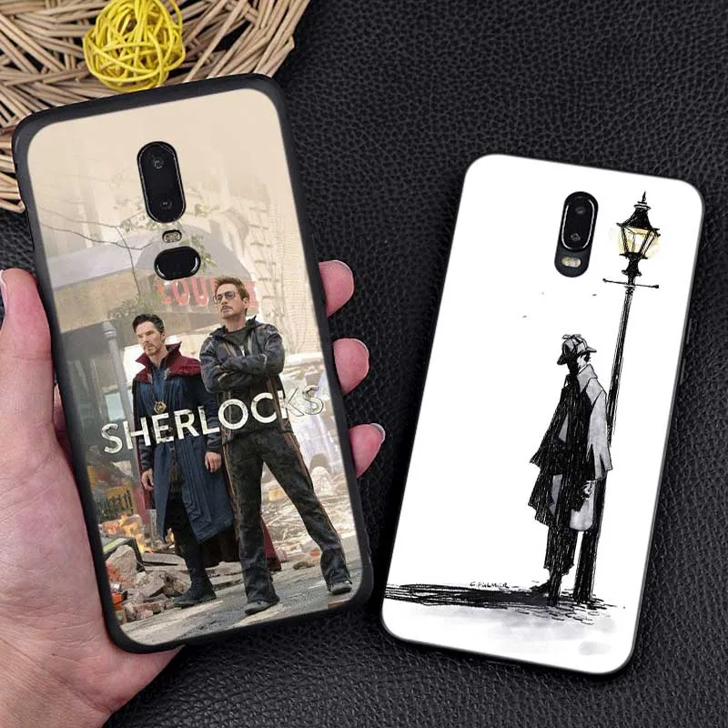 Phone Case for oneplus one plus 7 pro 7t 6 6t 5t Soft silicone Cover Sherlock Holmes |