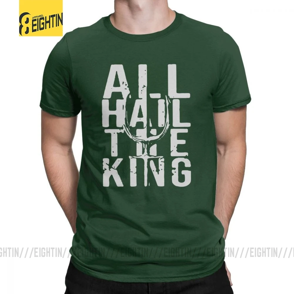 Aquaman All Hail The King/футболка с надписью Orm Of Atlantis Man's хлопковая футболка короткими