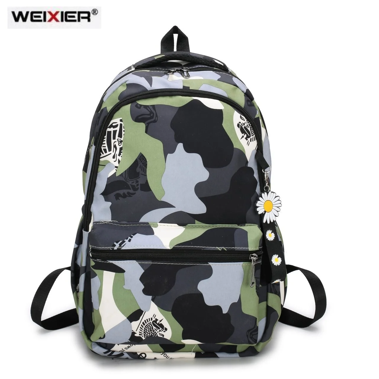 

Fashion Men's Backpack Trendy Nylon Camouflage School Bag For Boys Girls Large-capacity Student Shoulder Travel Bags Scoolbags배낭