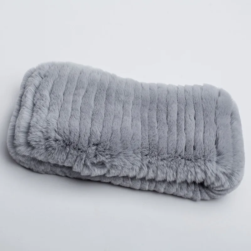 Pudi HF7034 MS шарф из кроличьего меха, шапка с милыми ушами серебристой лисы, модная теплая зимняя шапка различных цветов на выбор - Цвет: grey