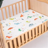 baby urine changing pads waterproof urine pad reusable cartoon infant bedding nappy burp mattress changing mat 50x70cm