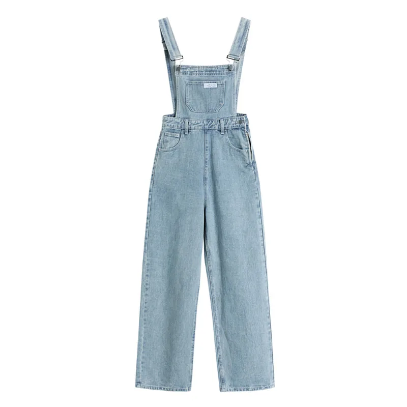 Women 2021 Fashion Denim Jumpsuits Women Playsuits & Bodysuits Chic Womens Trendy Casual Rompers Loose Bottom 6107#