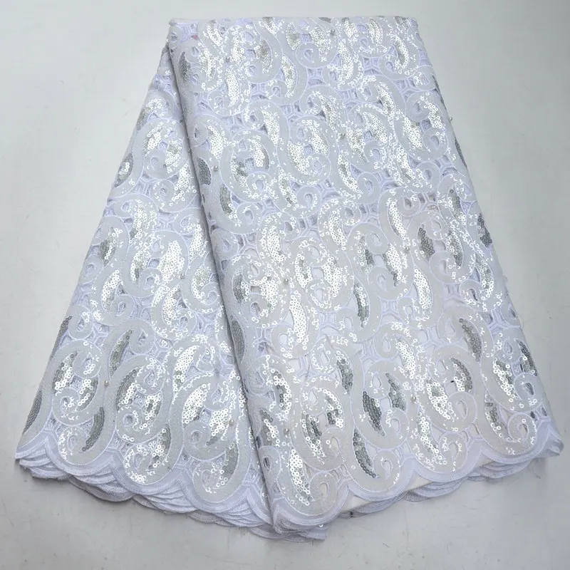 

Горячая Распродажа, французская кружевная ткань с блестками, ручная работа, африканская кружевная ткань из двойной органзы, 2020, высокое кач...