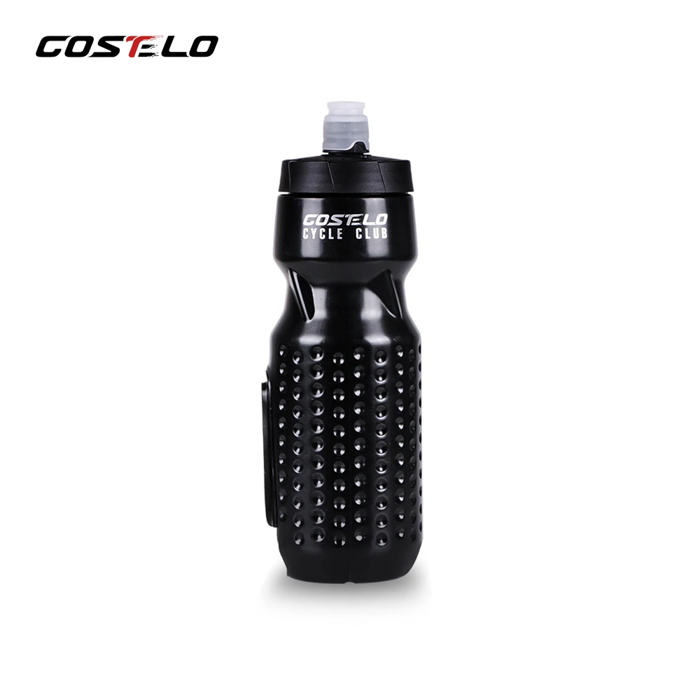 Magnetic black Costelo Велоспорт клуб Велоспорт велосипед бутылки для воды бутылка для воды для спорта на открытом воздухе, 710 мл фляга школьная прессованная бутылка для воды - Цвет: Magnetic black