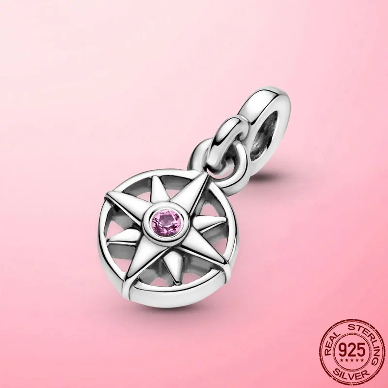 

Genuine 925 Sterling Silver Lucky Beads Four-Leaf Clover Charm Fit Original Pandora Me Bracelet Fashion Fine Jewelry for Women