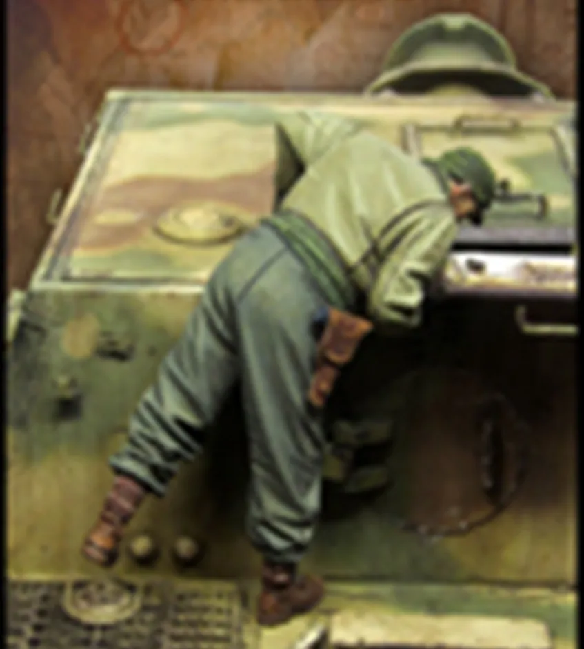 1/35 модельная фигурка из смолы комплект Unassambled Неокрашенный/E150 (без бака) | Игрушки