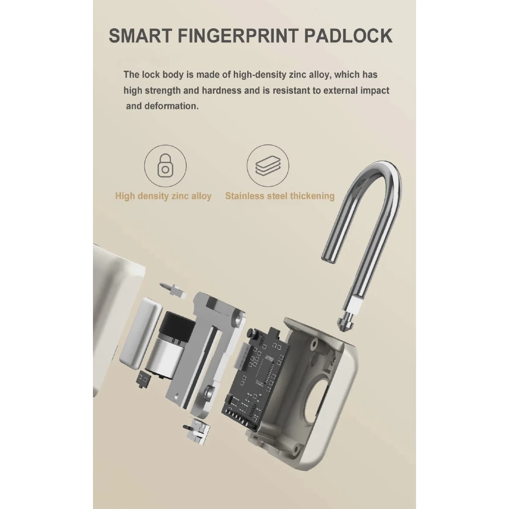 Xiaomi Uodi Youdian Kitty умный дверной замок с отпечатком пальца Замок usb-зарядкой без ключа