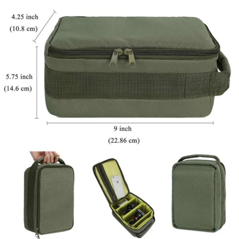 

2021 Top Outdoor Fishing Tackle Bag Large Fishing Bait Line Storage Box Water-Resistant