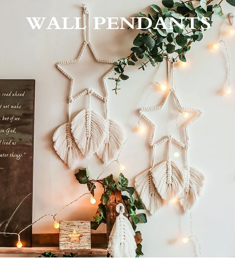 Настенный Гобелен INS ручной работы из хлопка детская комната декор в стиле бохо