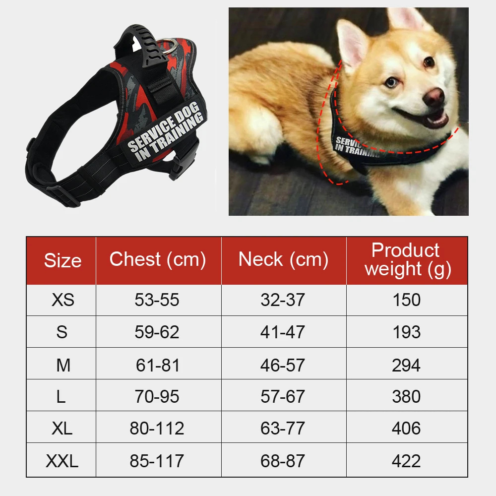 K9 Dog Harness Vest Customized Name Label Dogs Reflective Adjustable for Small Medium Large Custom ID Accessories | Дом и сад
