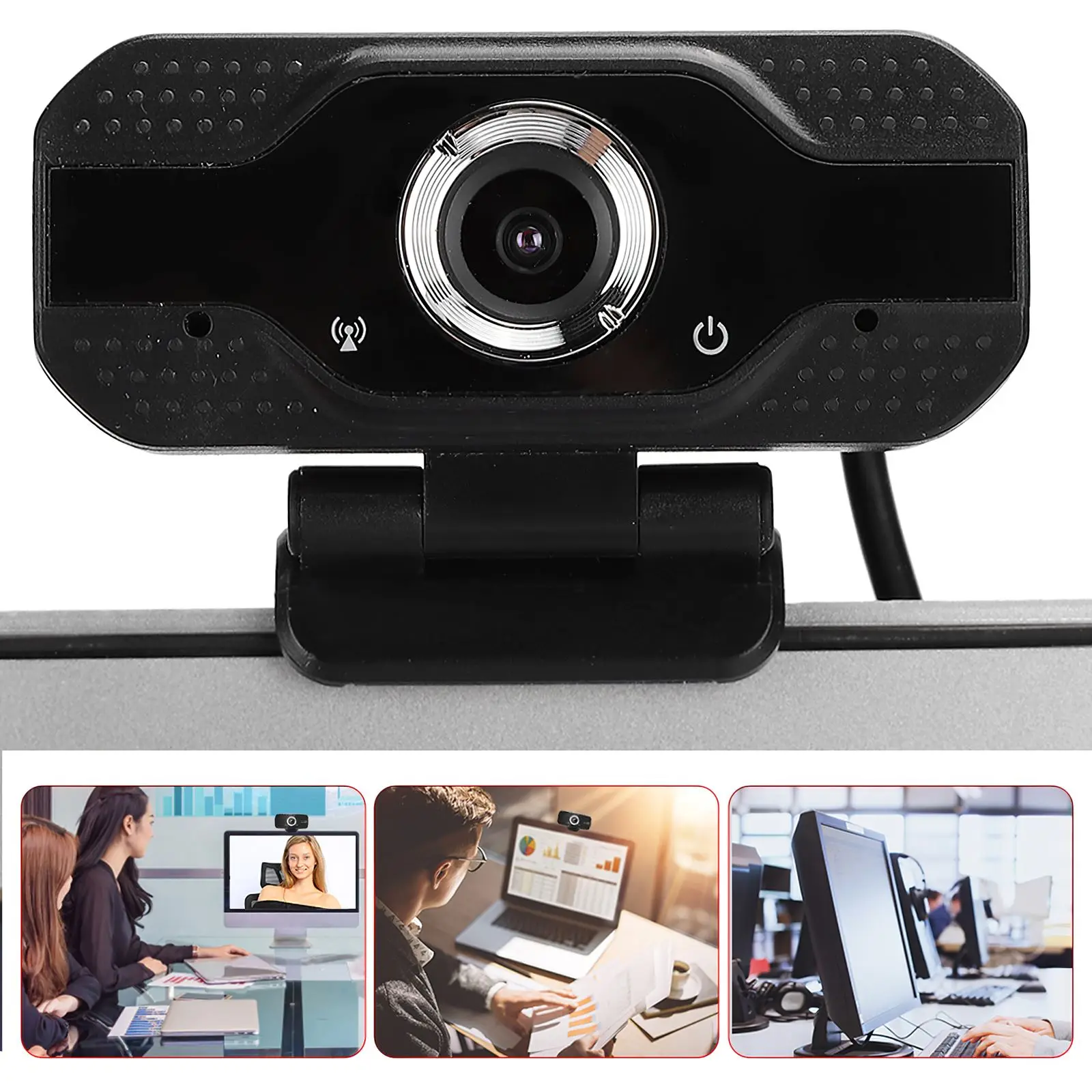 

Compatibility Notebook Web Camera With Microphone Video Cam For Computer PC Laptop PC Computer Camera High